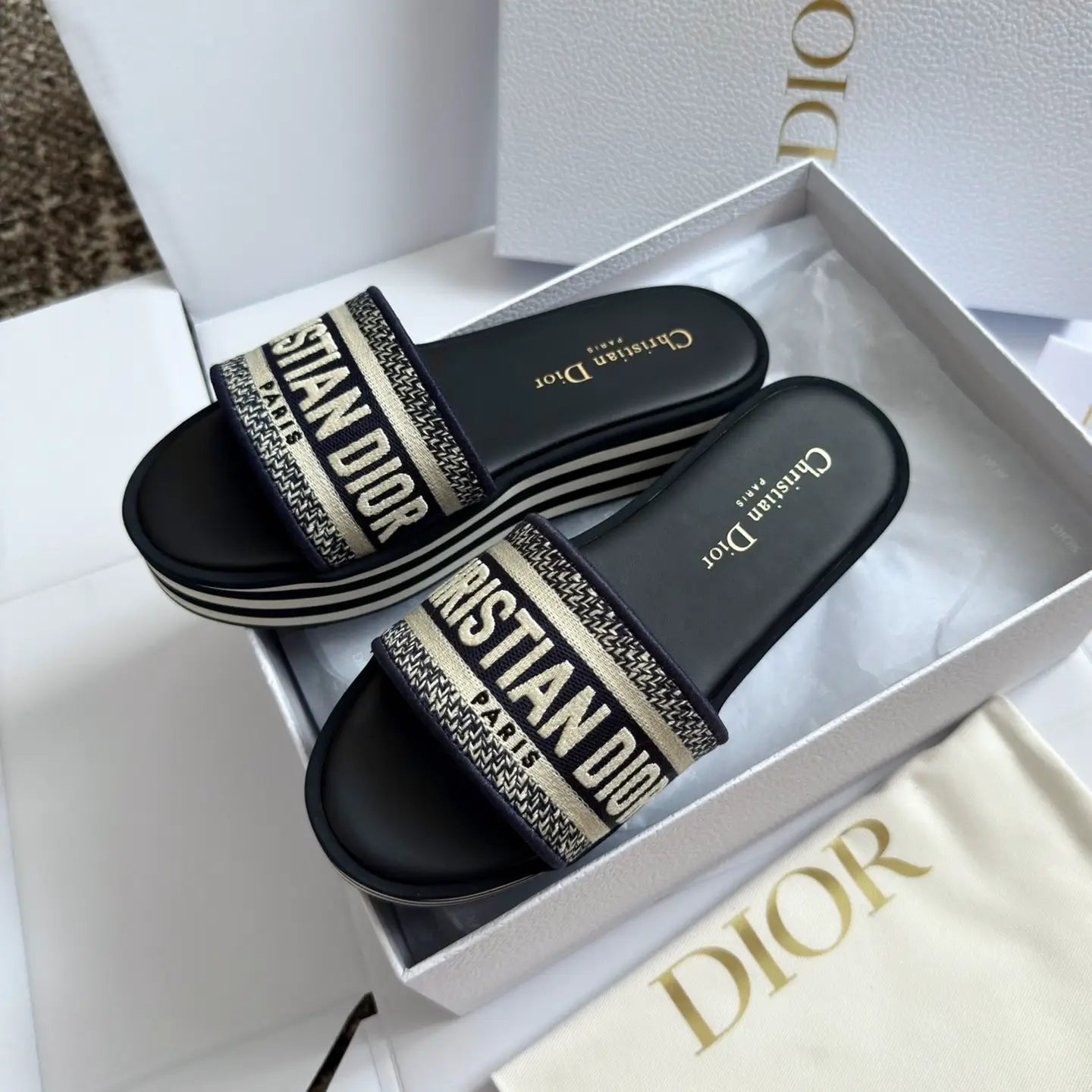 Slippers d*ior