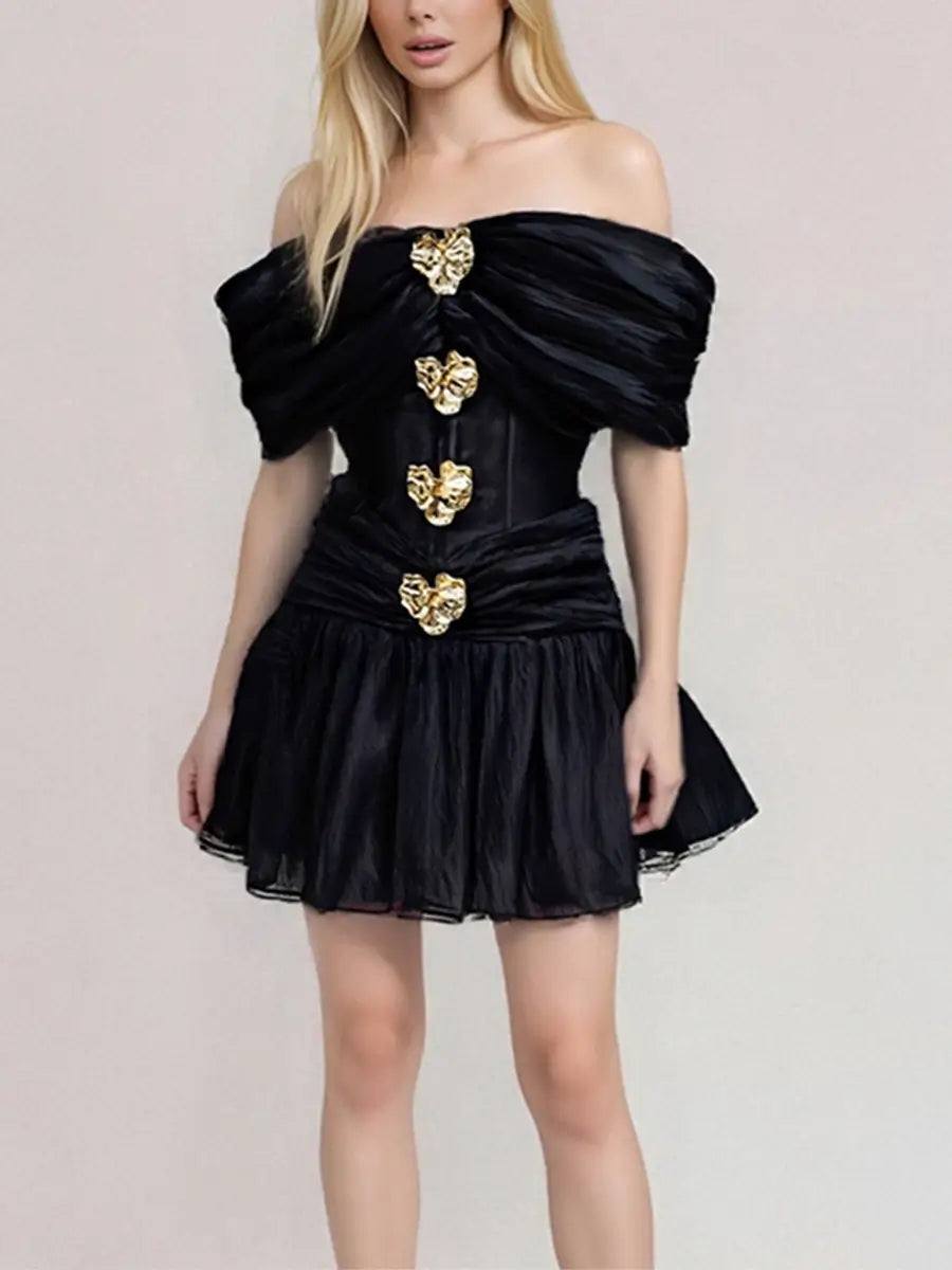 Hearted cocktail dress