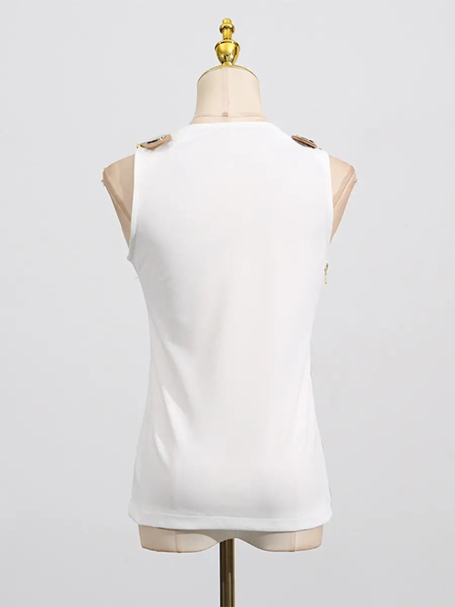 Retro Buckle top