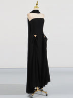 The black maxi dress