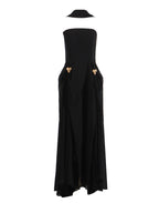 The black maxi dress