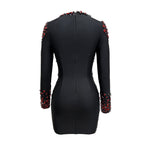 Diamond short bandage dress