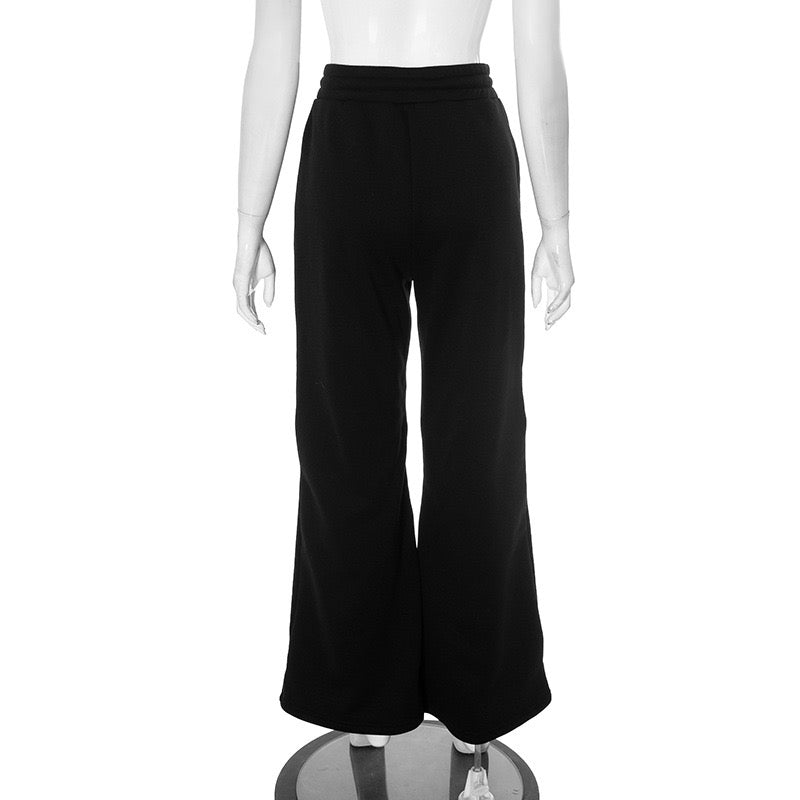 Zip sweatpants