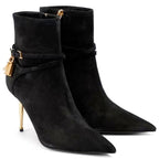 Padlock Ankle Boots