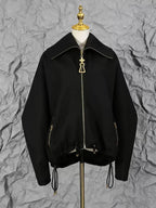 Heavy patchwork oversized jacket