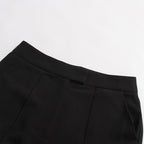 Elegant asymmetric suit