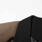 Fashionable one button casual lapel