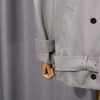 Oversized trench dress