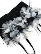 3D floral corset