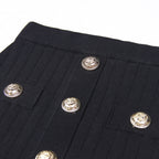 Mid waist short skirt