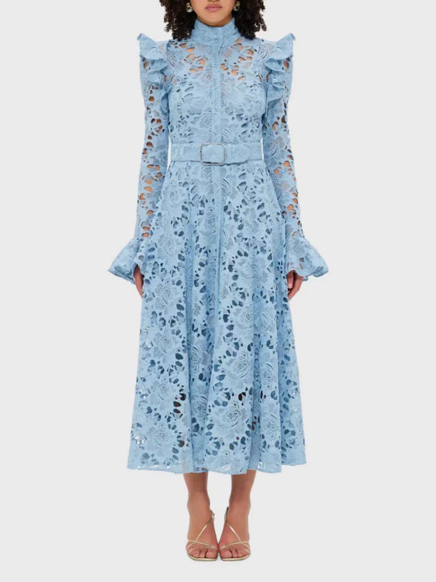 Elegant retro lace dress