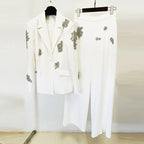 Beaded suit