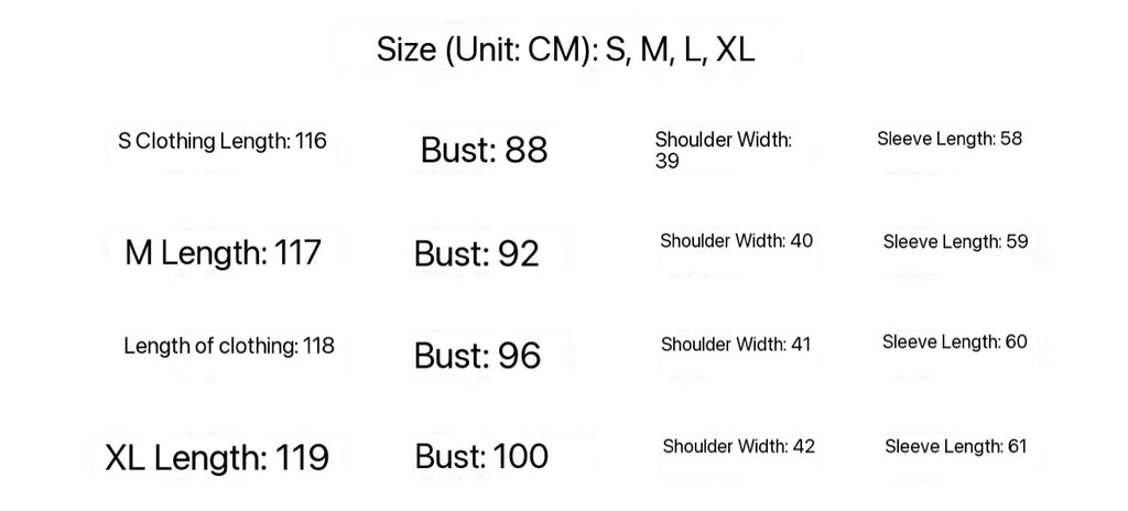 Niche style long coat