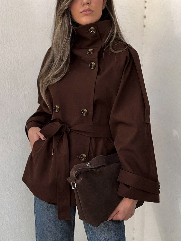 Short trench coat