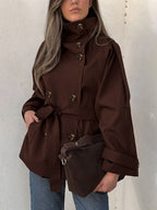 Short trench coat