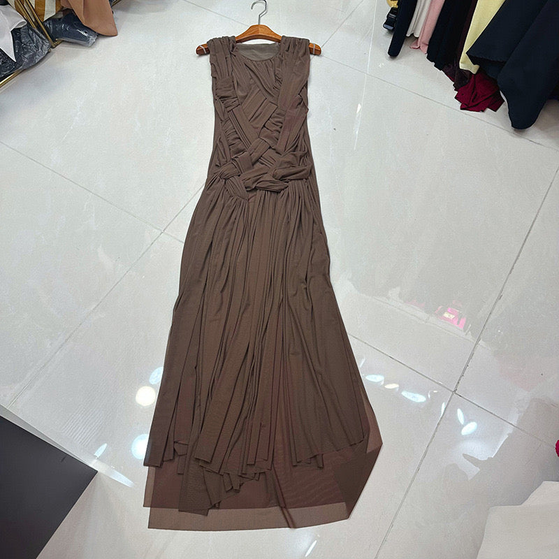 Bottega style dress