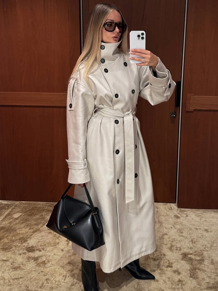 trench coat double breasted