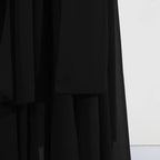 The black maxi dress