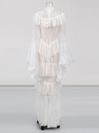 Flared elegant dress