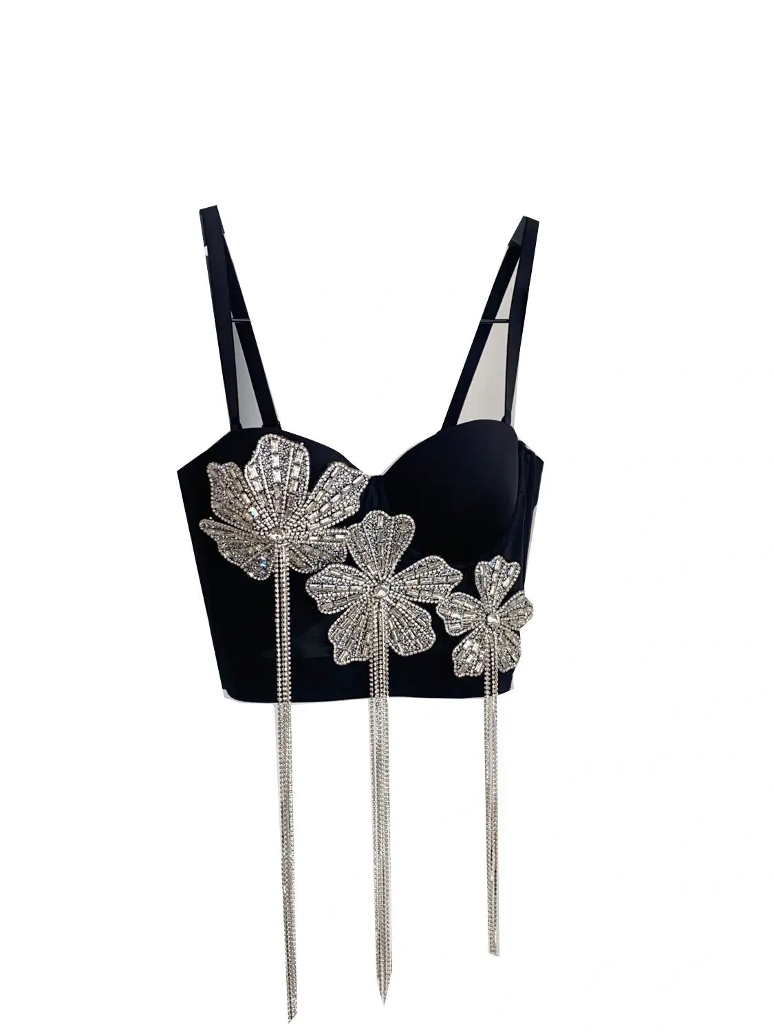Fringes corset top
