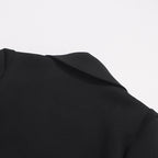 Tassels and rhinestone luxury blazer