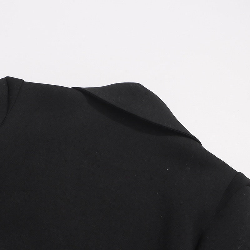 Tassels and rhinestone luxury blazer