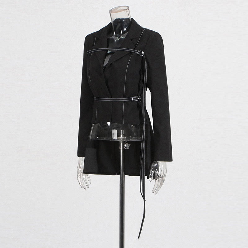 American style runway suit