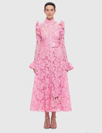 Elegant retro lace dress