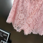 Lace shorts set