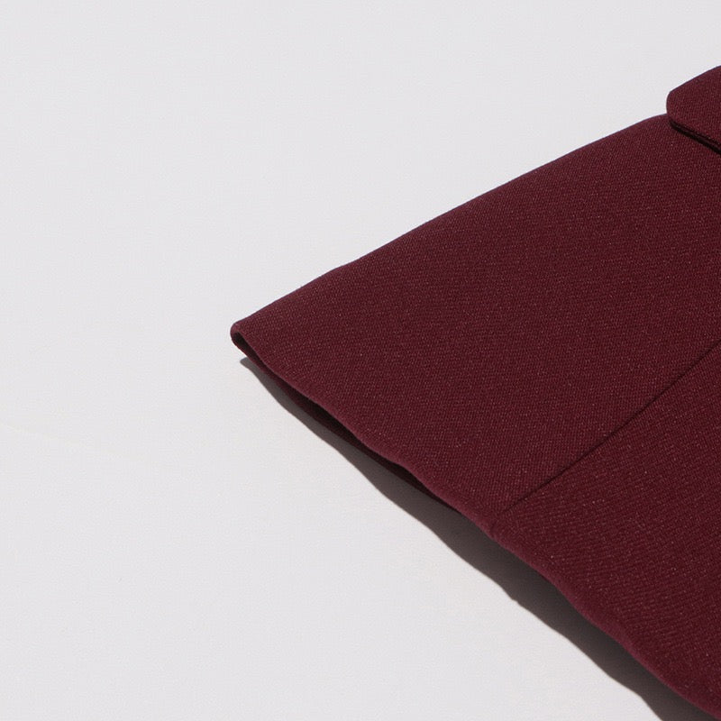 Retro style deep v waist style