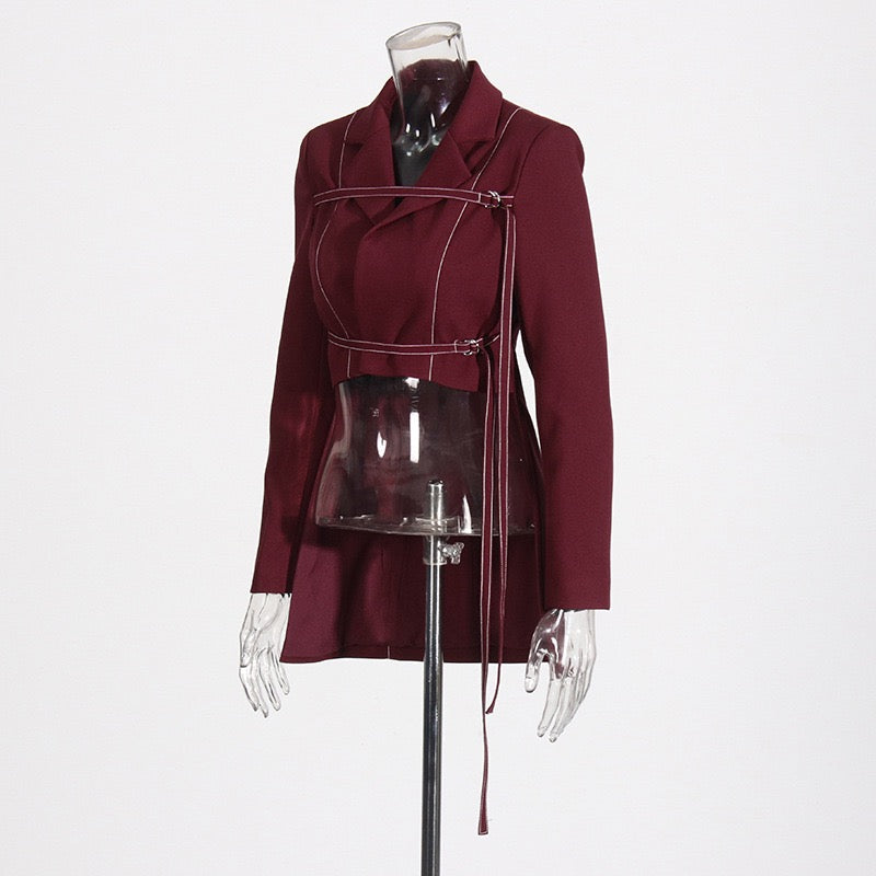 American style runway suit