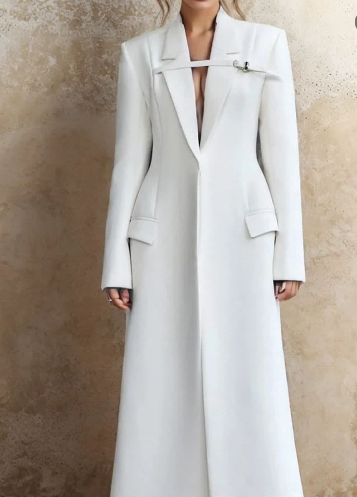 Niche style long coat