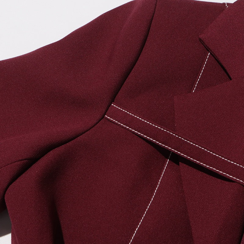 American style runway suit