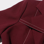 American style runway suit