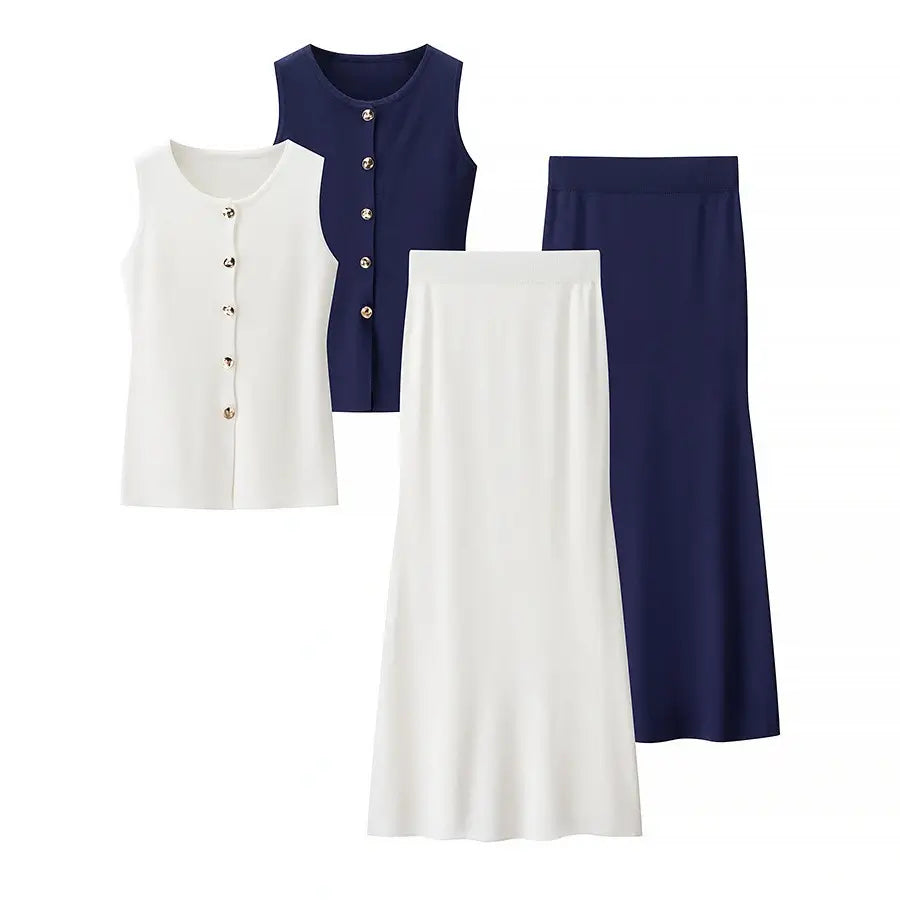 Knitted trendy set