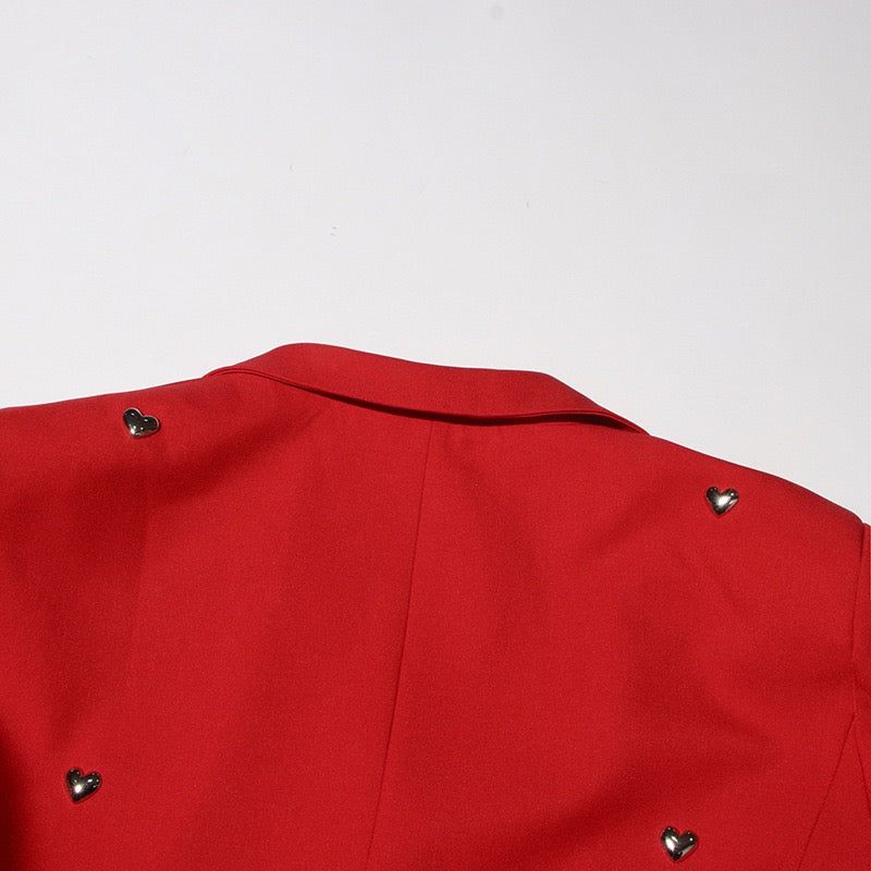 Fashionable and sweet heart jacket