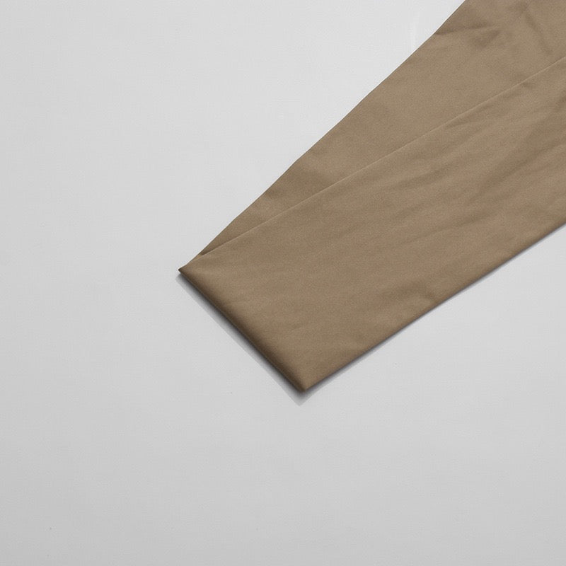 Workwear style off shoulder jumpsuit