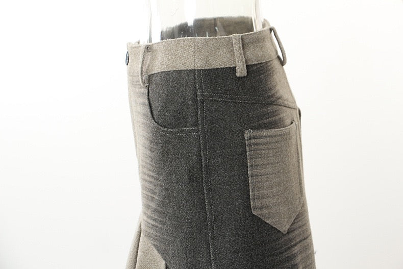 Phoenix Print Mermaid Skirt