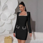 Squared bandage style