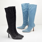 Rhinestone Boots