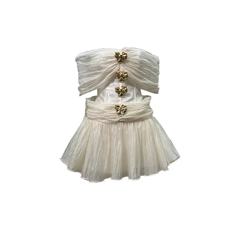 Hearted cocktail dress
