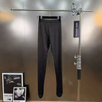 Elastic waist rhinestone socks