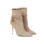 Padlock Ankle Boots