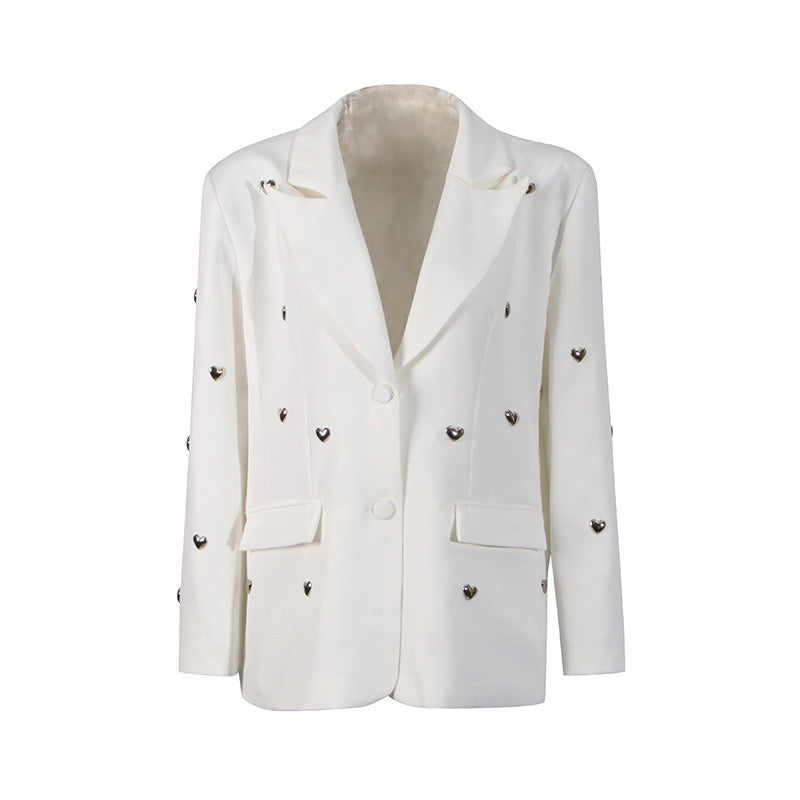 Fashionable and sweet heart jacket