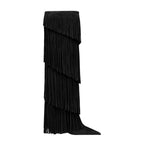 Fringes boots