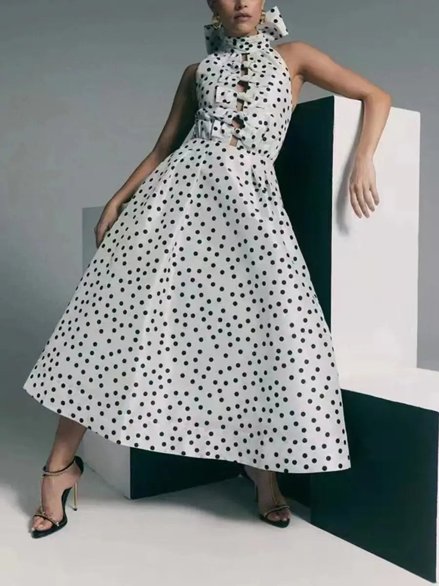 Polka dot dress