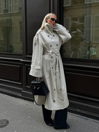 trench coat double breasted