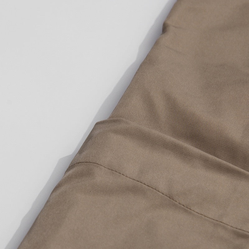 Workwear style off shoulder jumpsuit