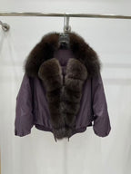 New thickended warm fox fur collar