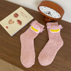 3D cozy socks